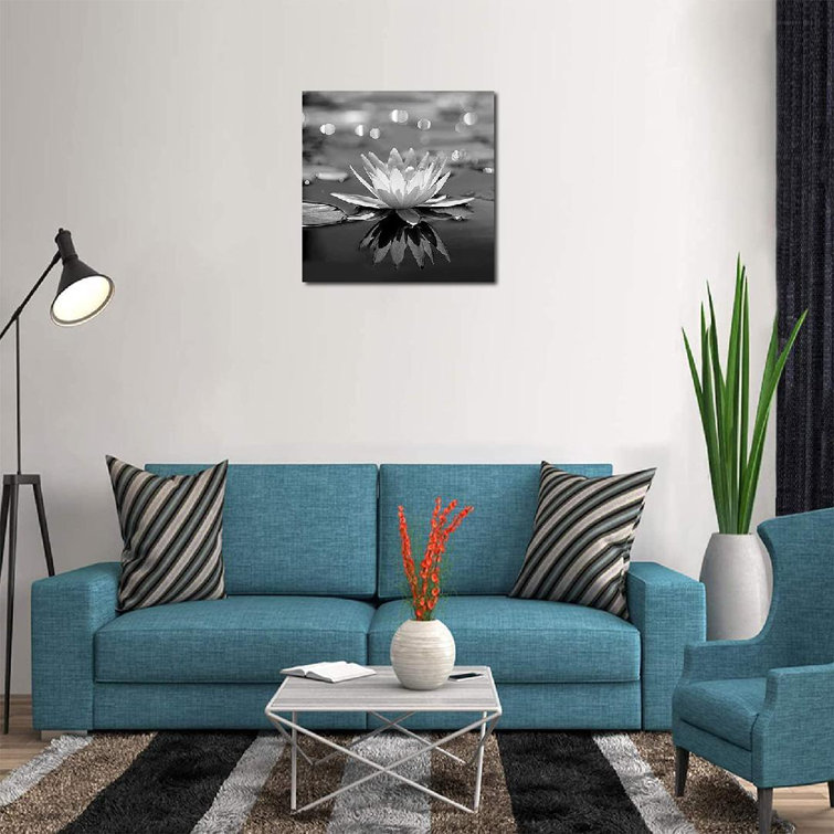 Latitude Run® Lotus Flower Wall Art_Zen019 Wayfair Canada